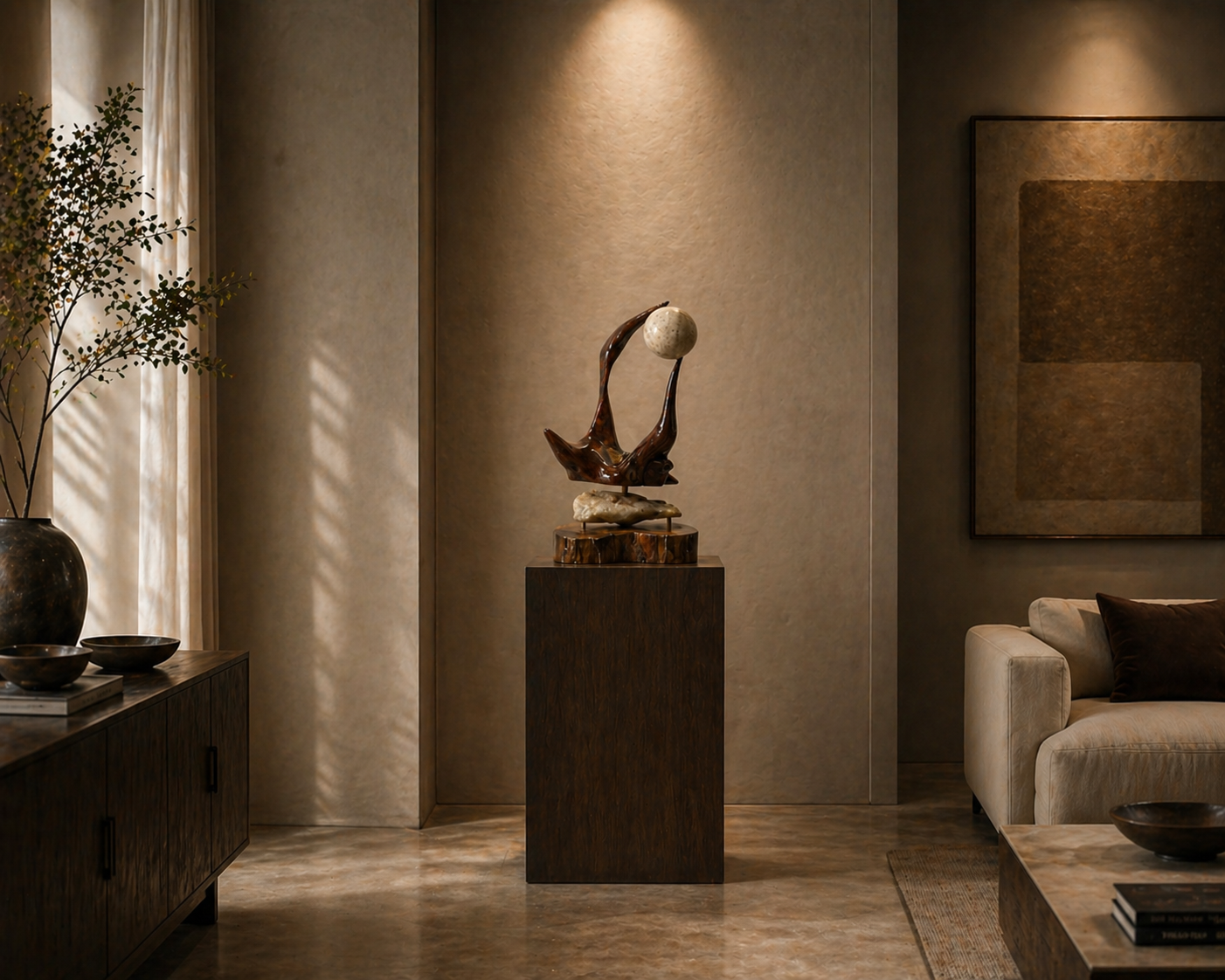 UDSS Atelier decor object styled inside a refined premium interior